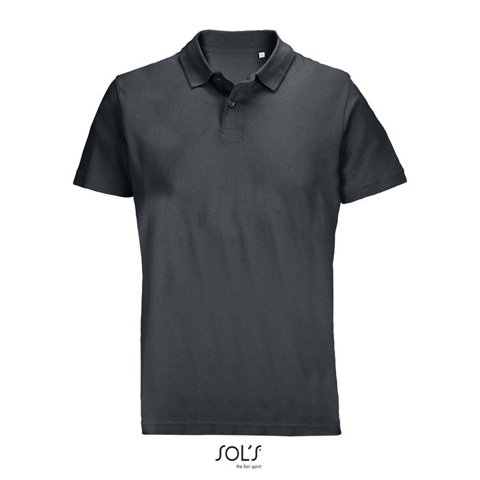 PULSE - PULSE UNISEX POLO - Mausgrau